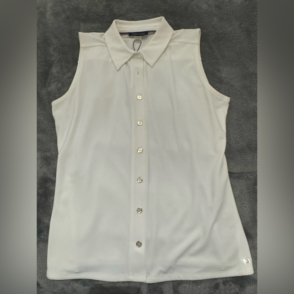 Tommy Hilfiger White Polo Shirt